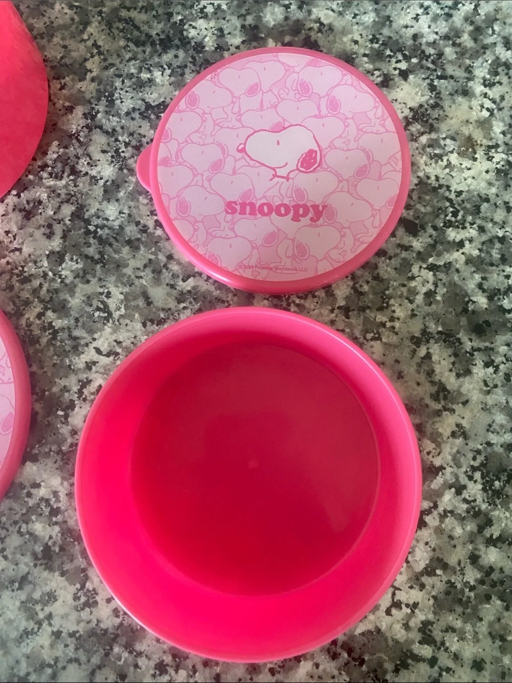Peanuts Snoopy Snack Containers - 2 Pack